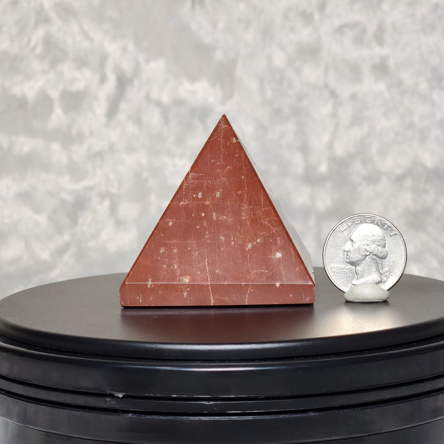 Red Jasper Pyramid A