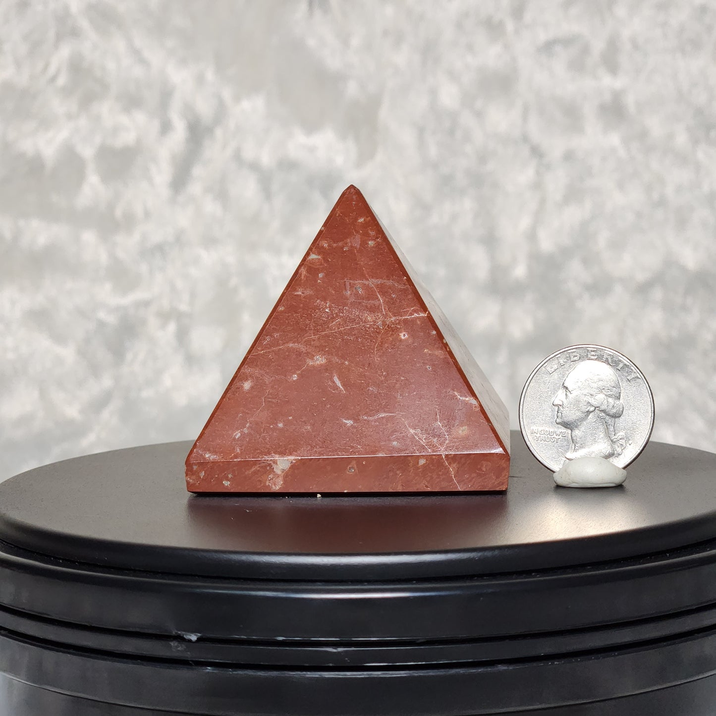 Red Jasper Pyramid A