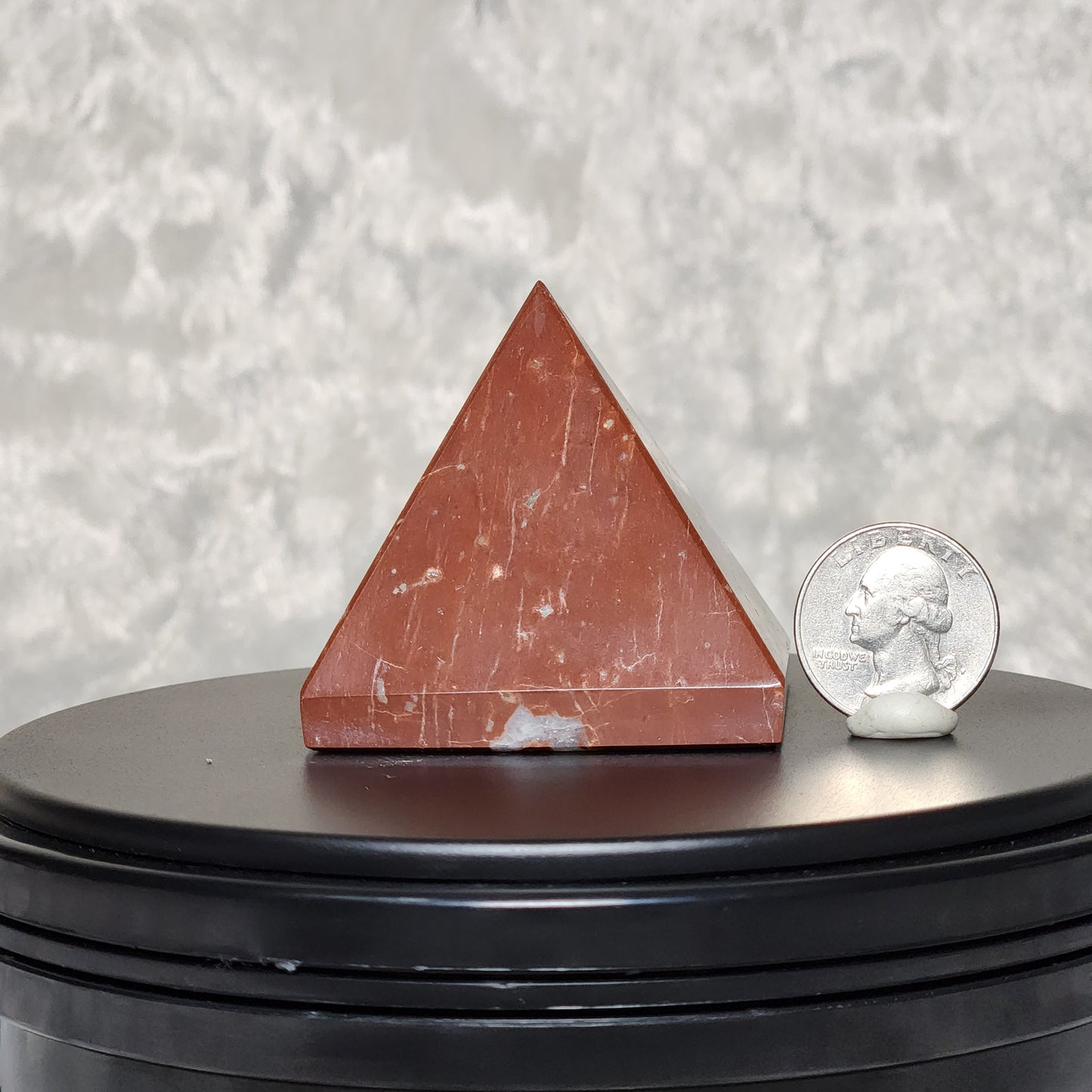 Red Jasper Pyramid A