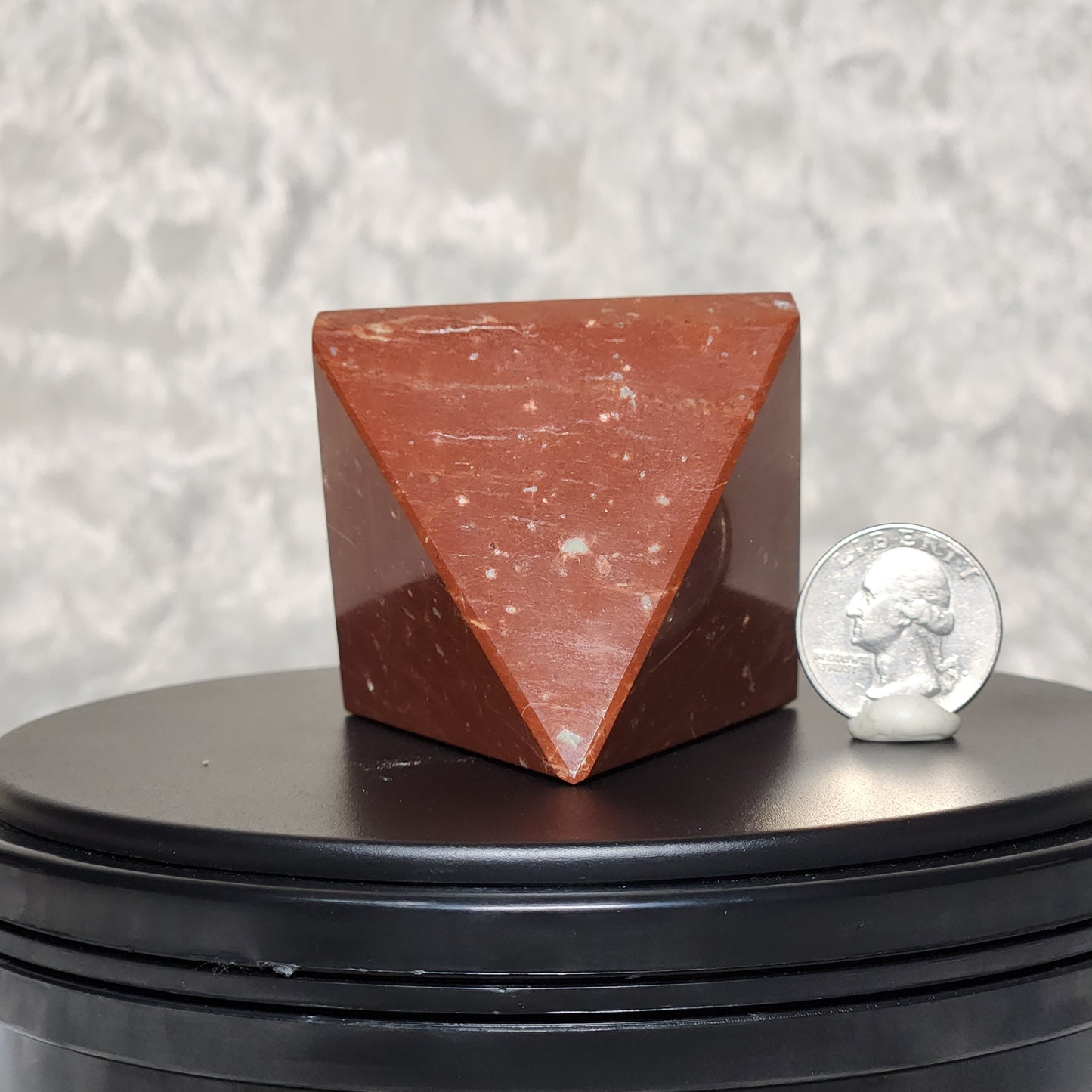 Red Jasper Pyramid A