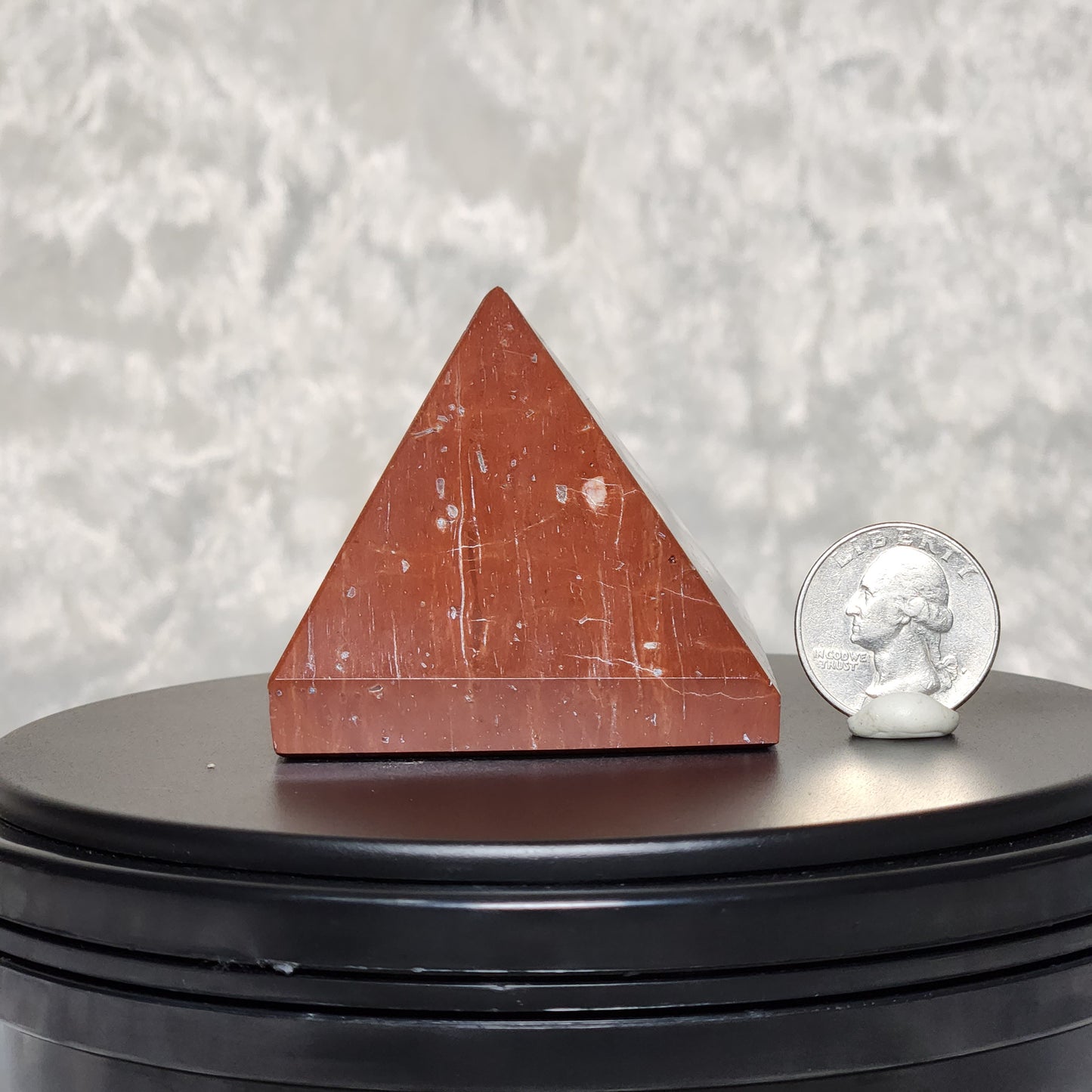 Red Jasper Pyramid B