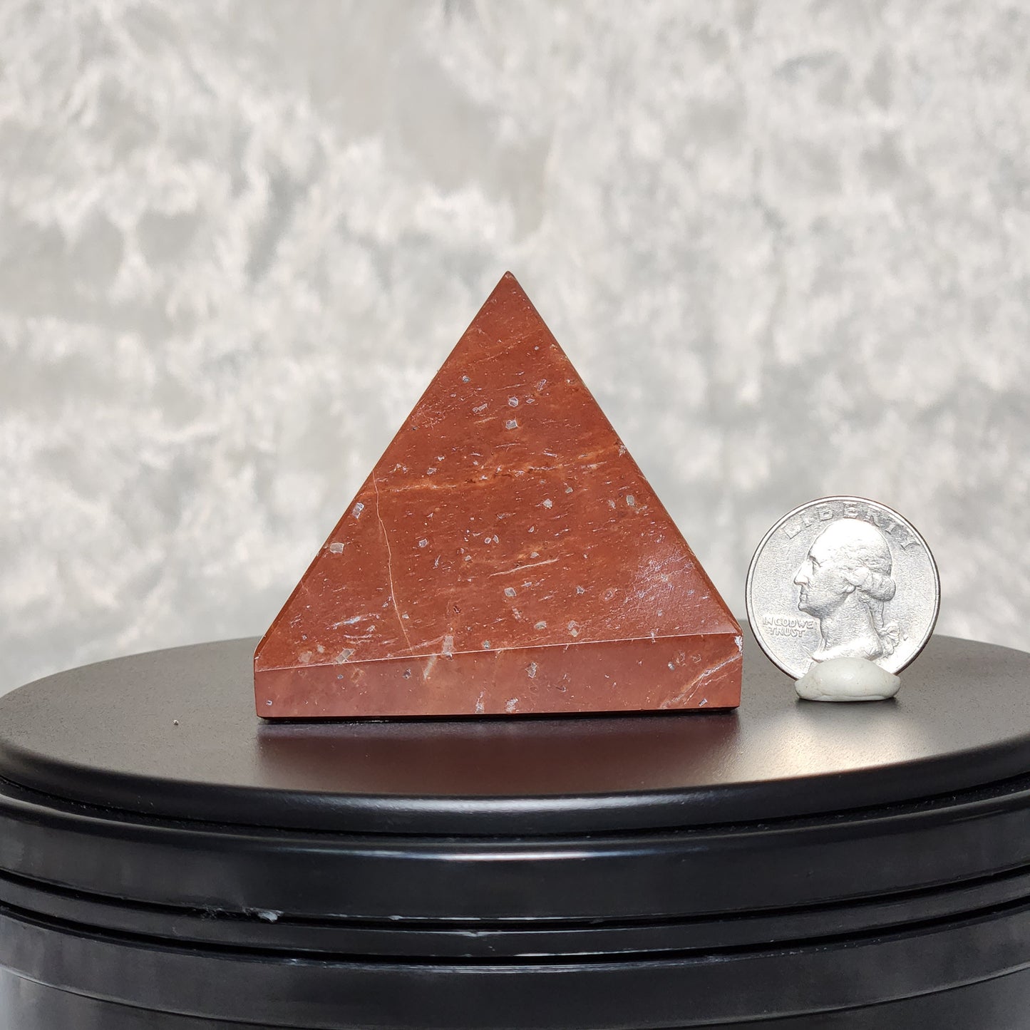 Red Jasper Pyramid B