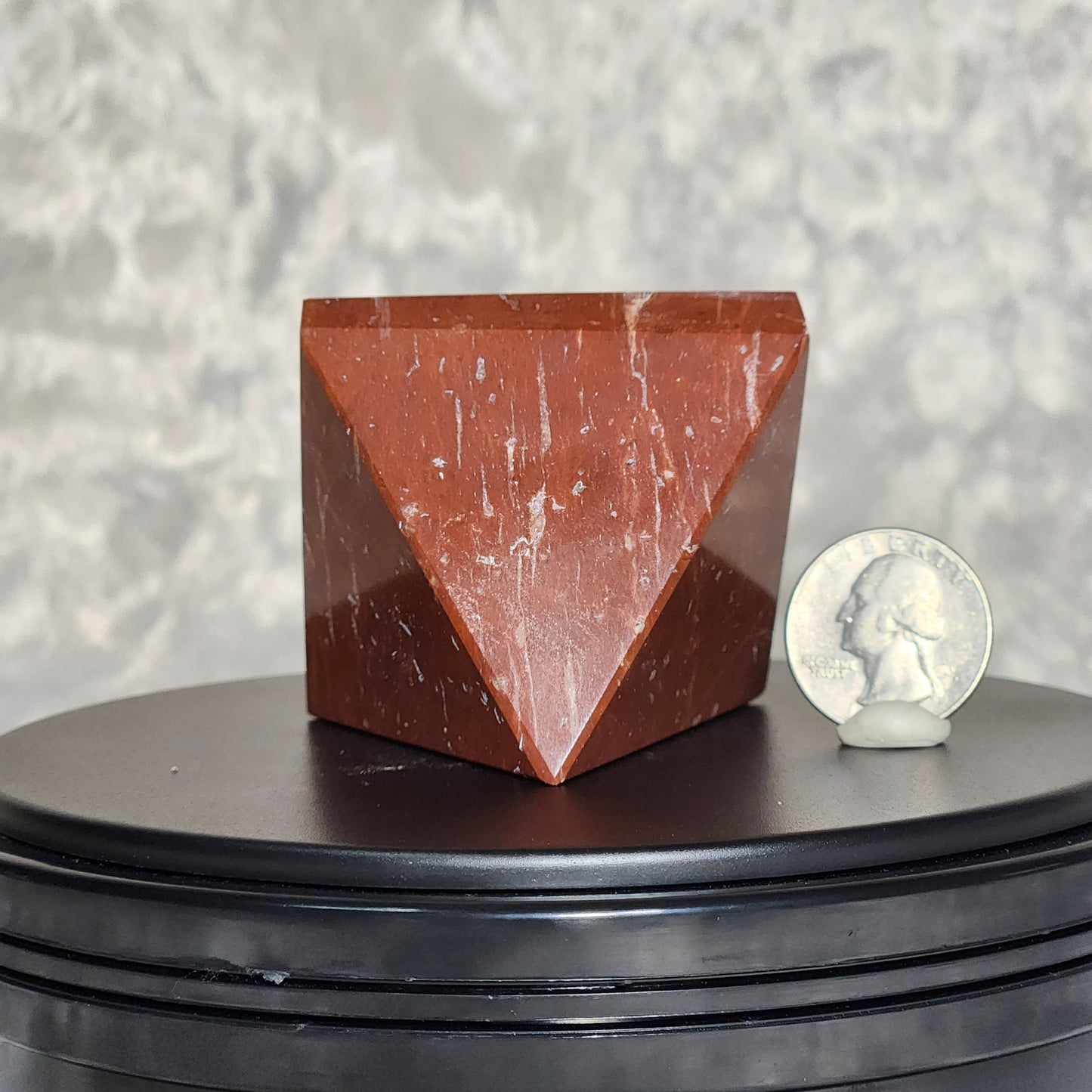 Red Jasper Pyramid B