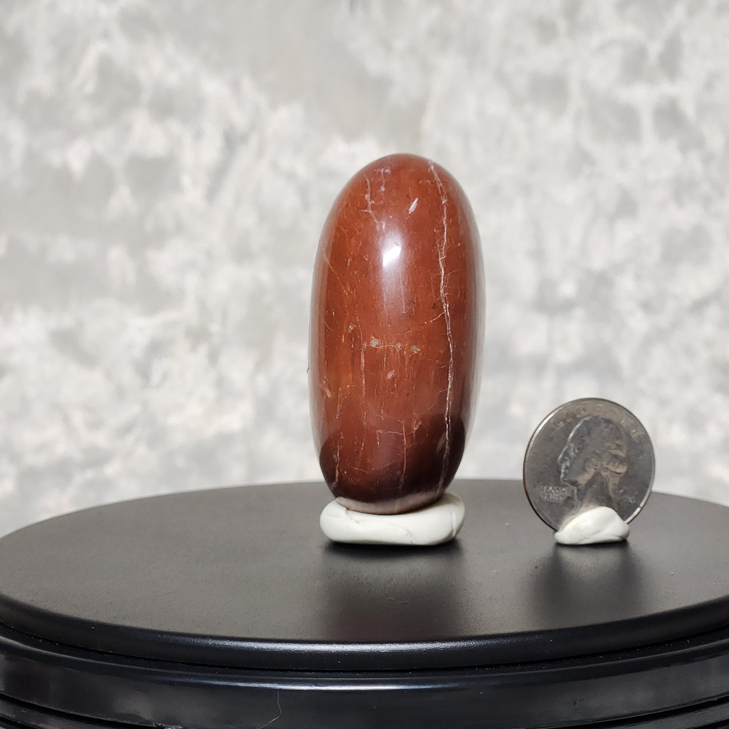 Red Jasper Palm Stone B