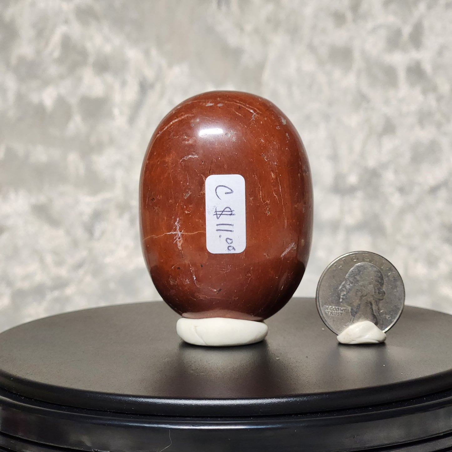 Red Jasper Palm Stone C