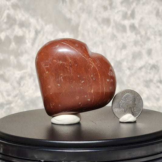 Red Jasper Heart A