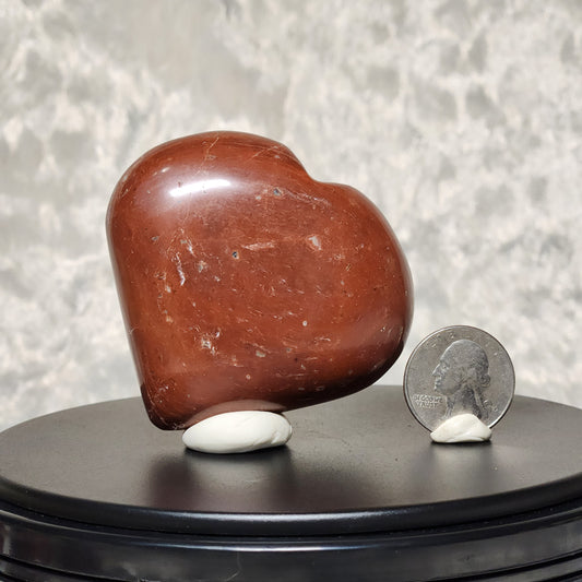 Red Jasper Heart B