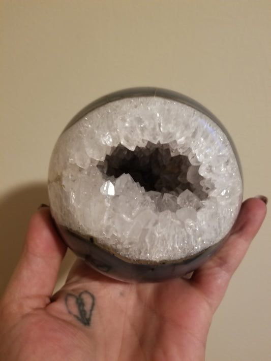 Druzy Agate Sphere