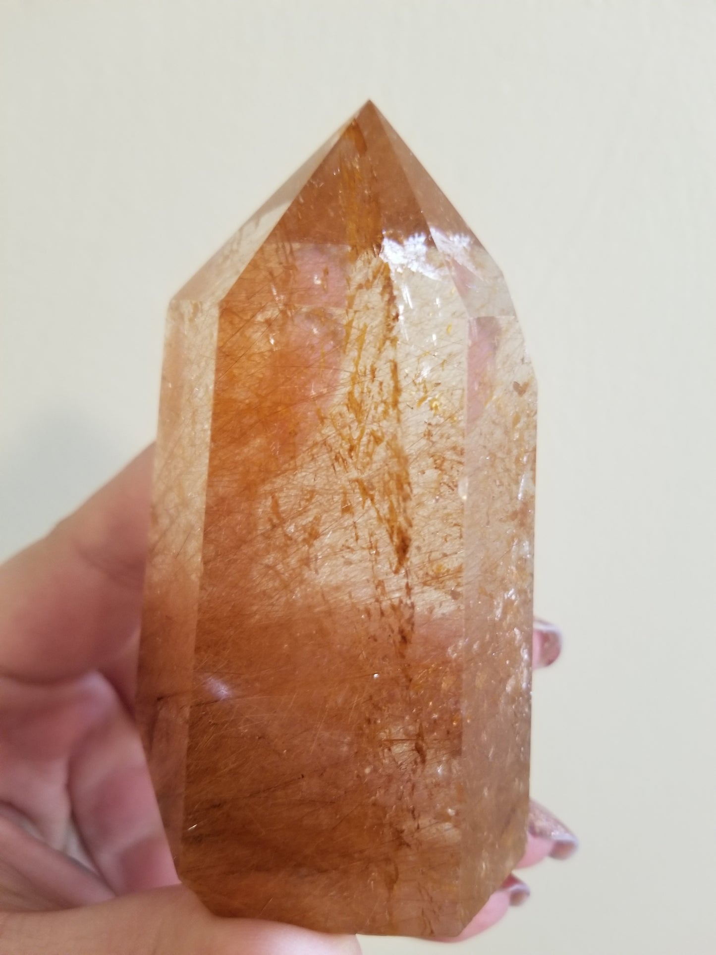 Thick Golden Rutile Tower