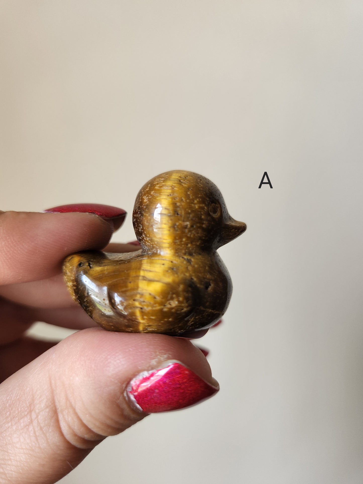 Small Rubber Duck Carving