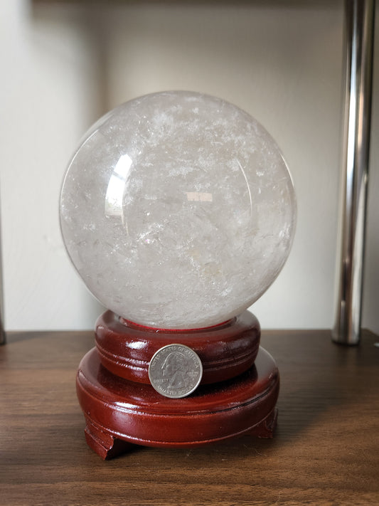 XXL Clear Quartz Sphere