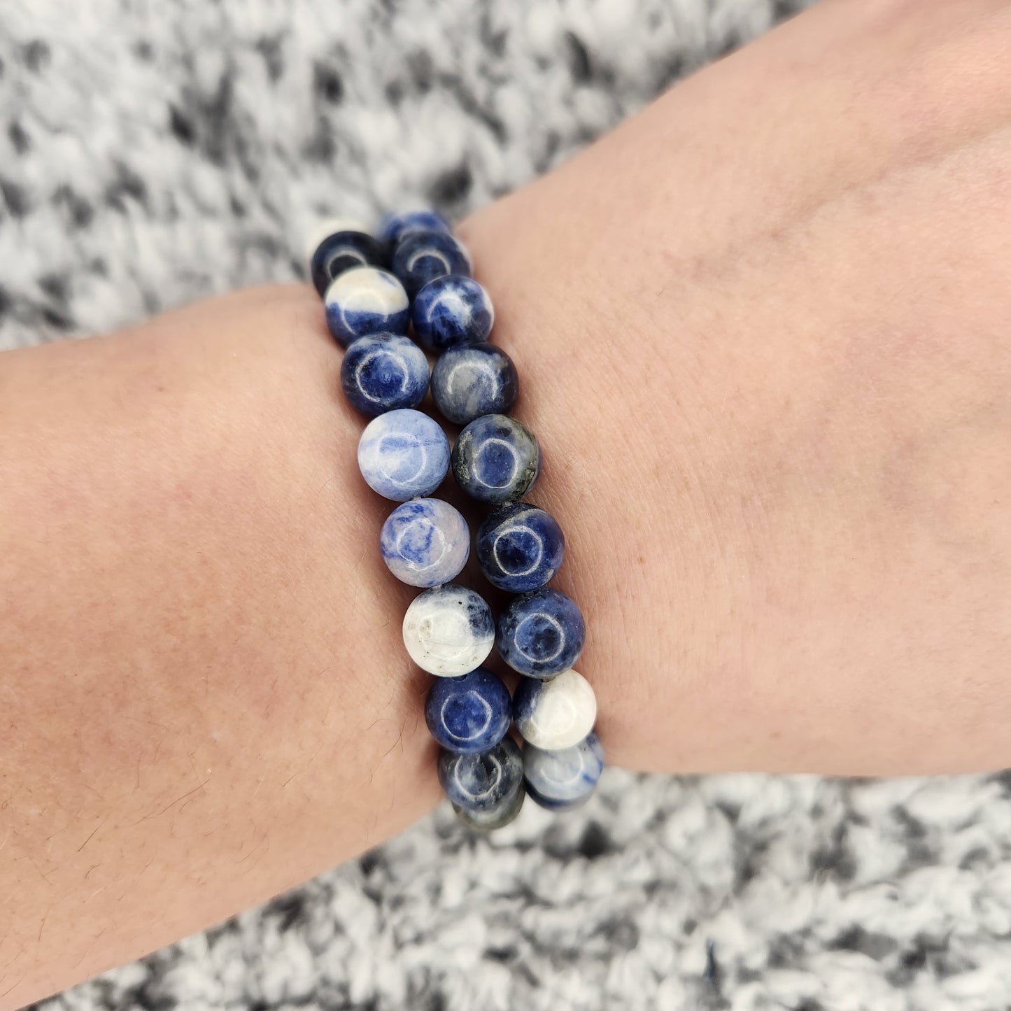 Sodalite Bead Bracelet