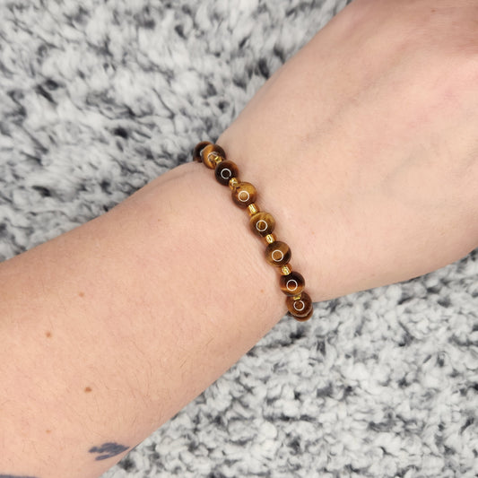 Tiger Eye Bead Bracelet