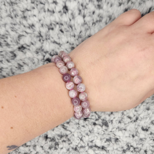 Plum Blossom Tourmaline Bracelet