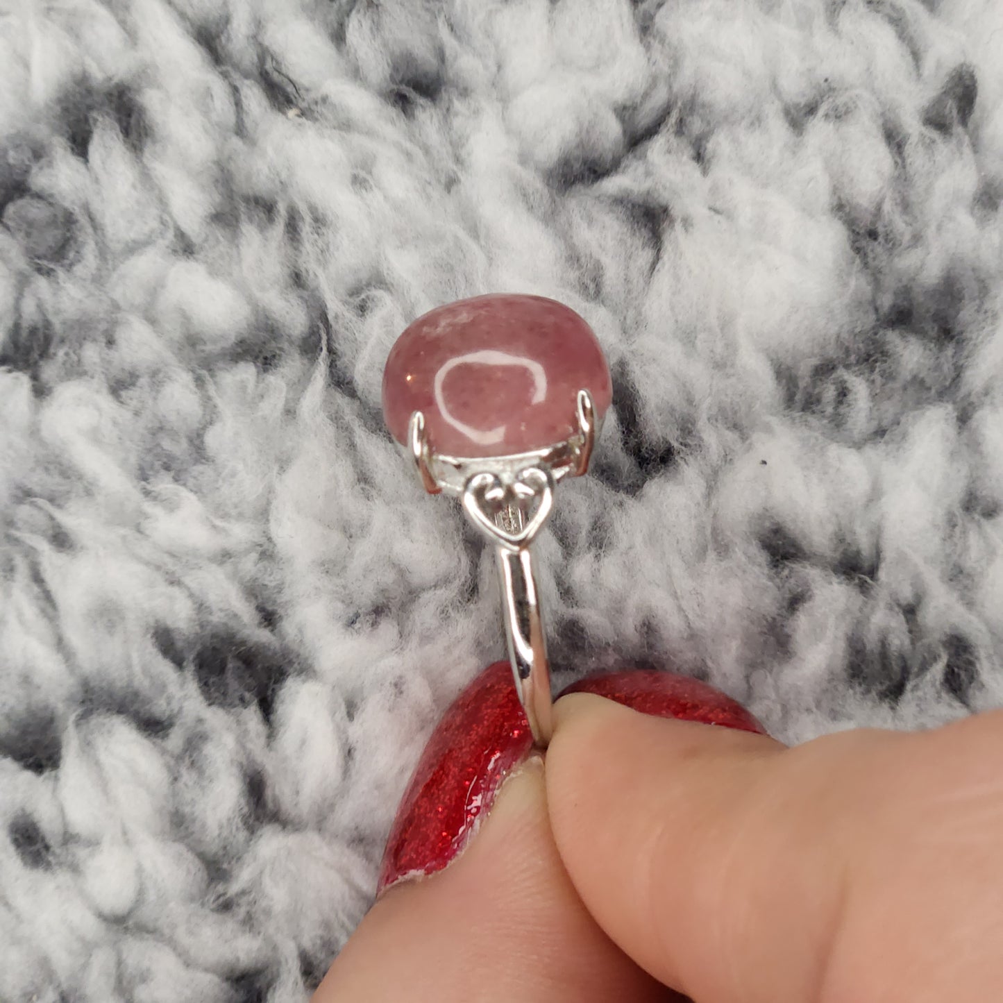 Strawberry Quartz Ring