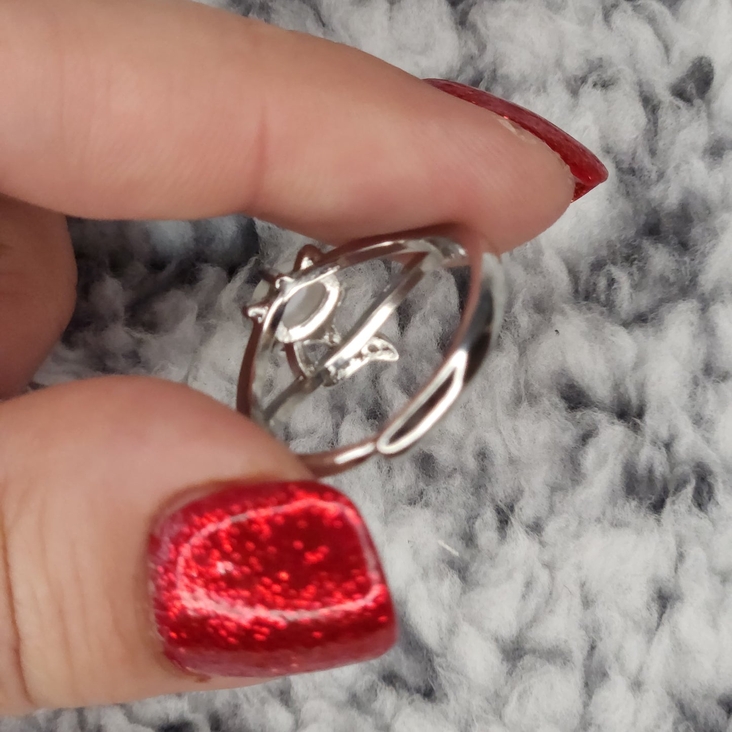 Moonstone Fox Ring