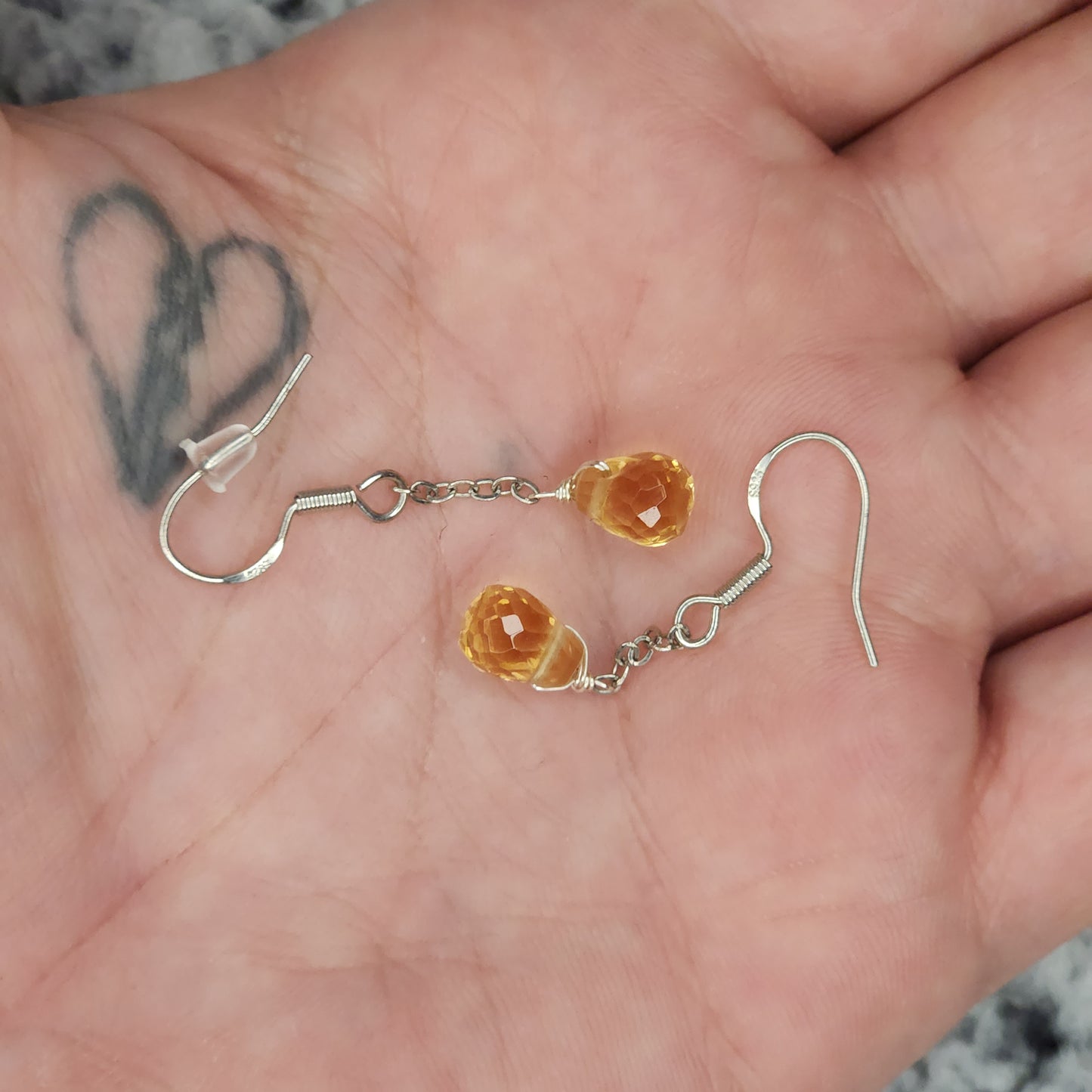 Citrine (HTA) Drop Dangle Earring