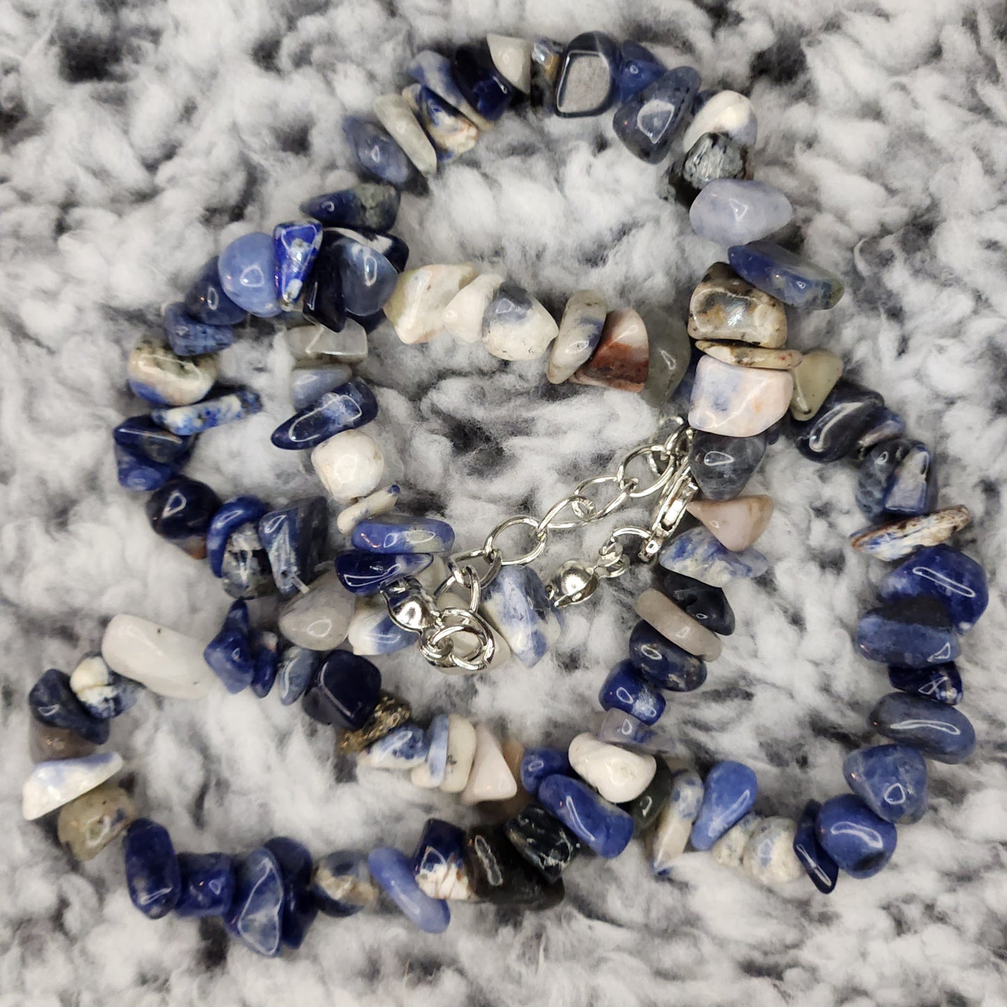 Sodalite Chip Necklace