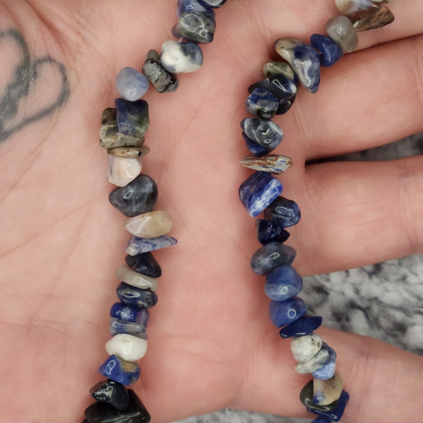 Sodalite Chip Necklace