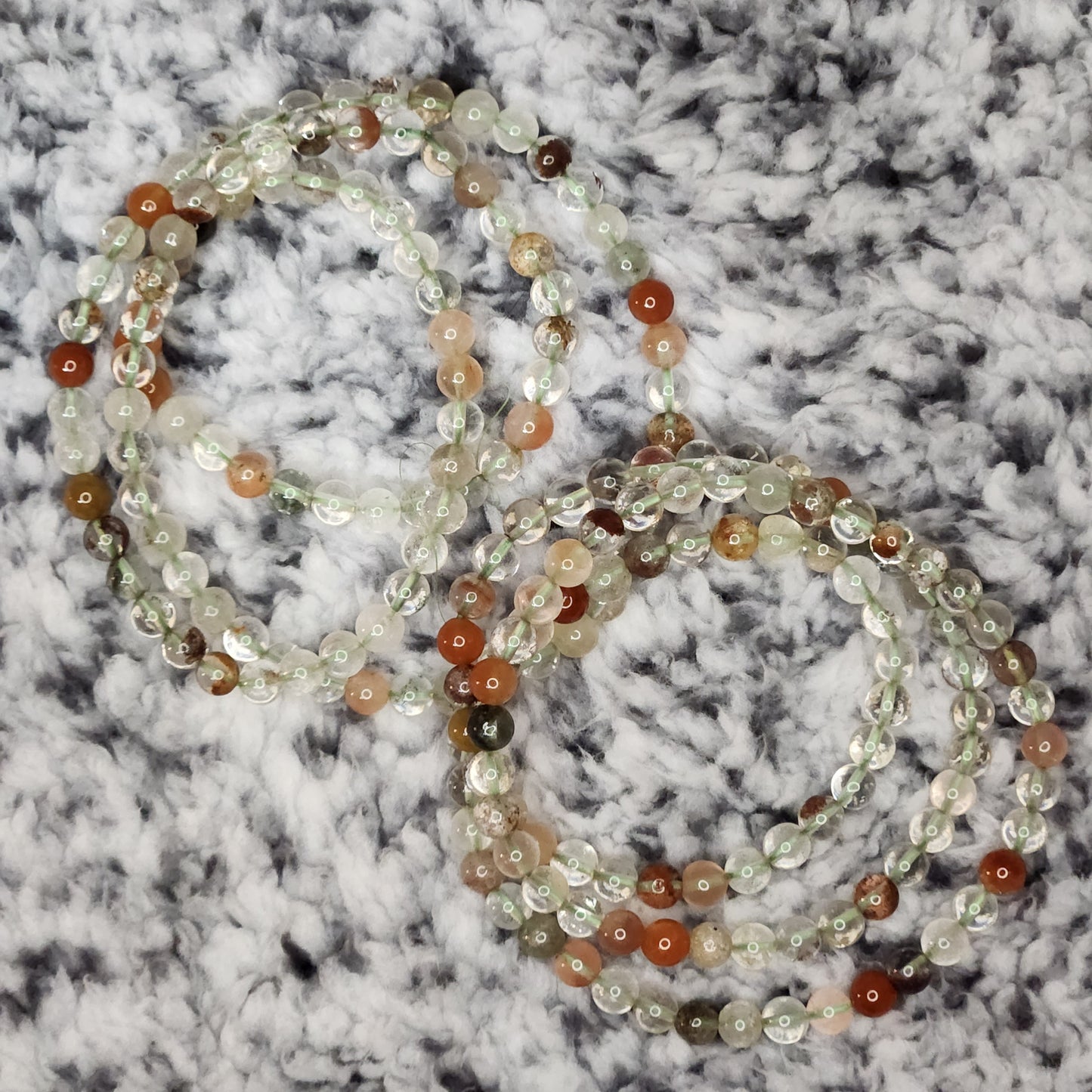Garden Quartz Bead Necklace