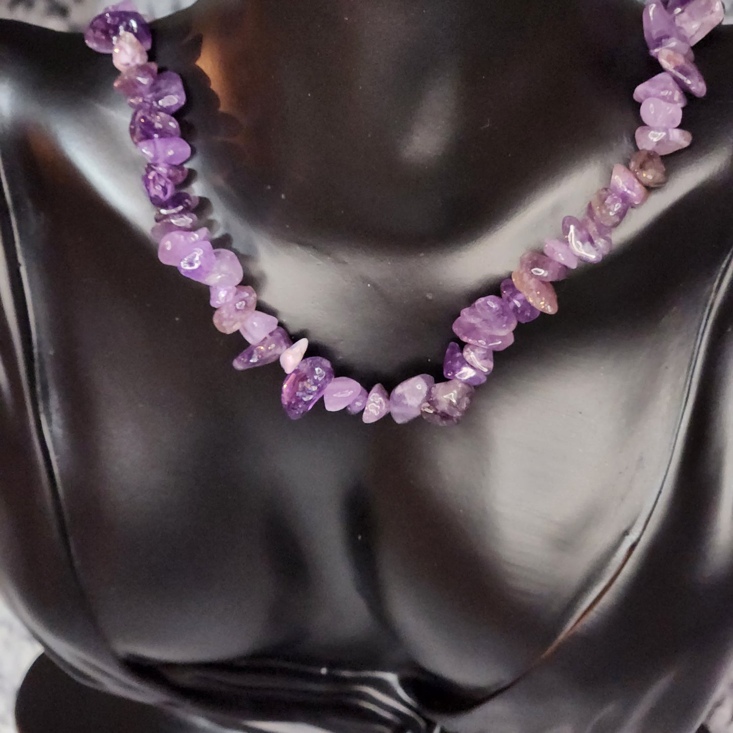 Amethyst Chip Necklace