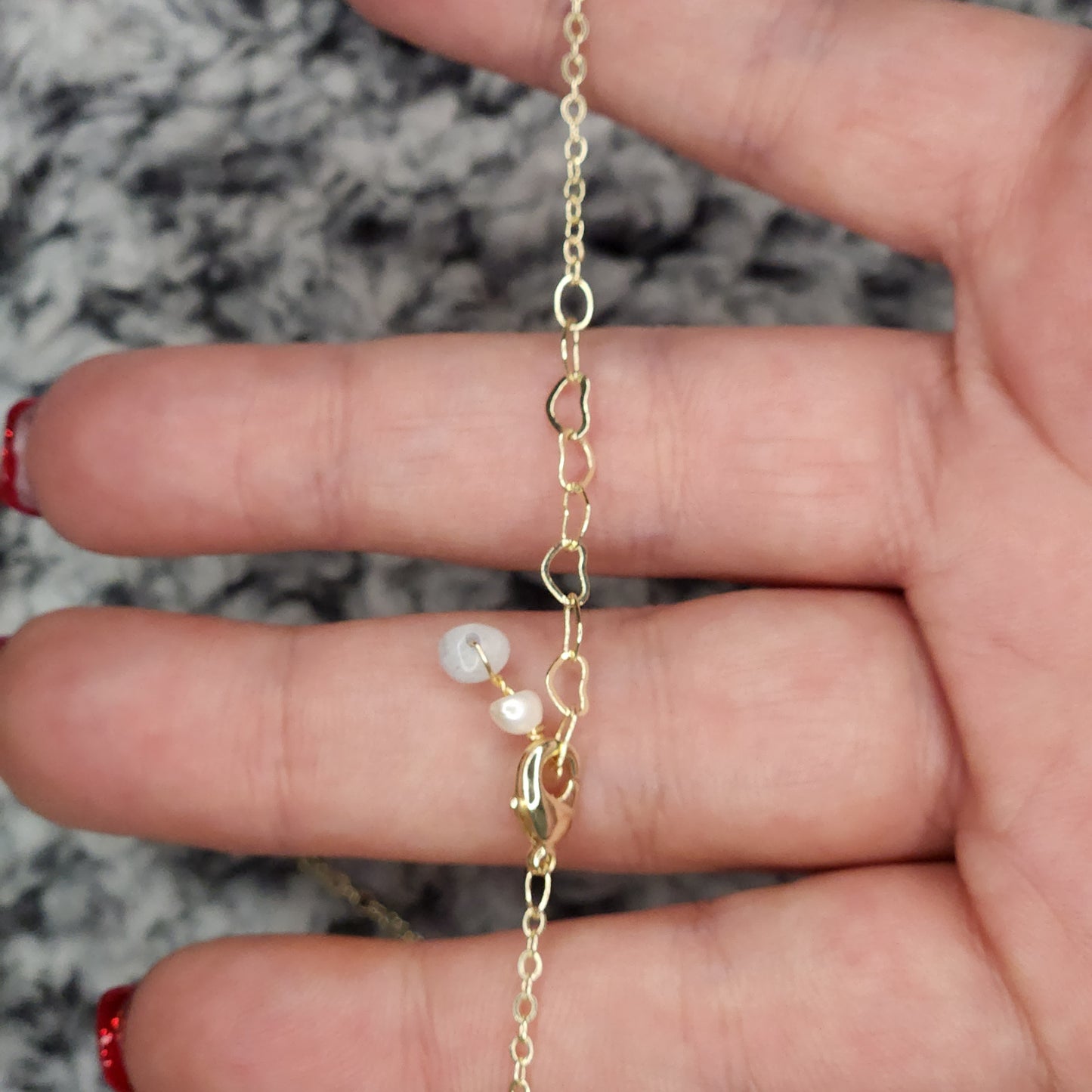 Aquamarine and Freshwater Pearl Necklace