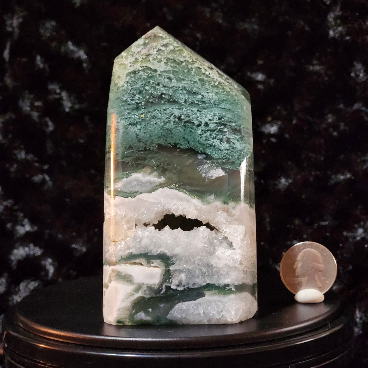 Moss Agate Freeform A - Imperfect