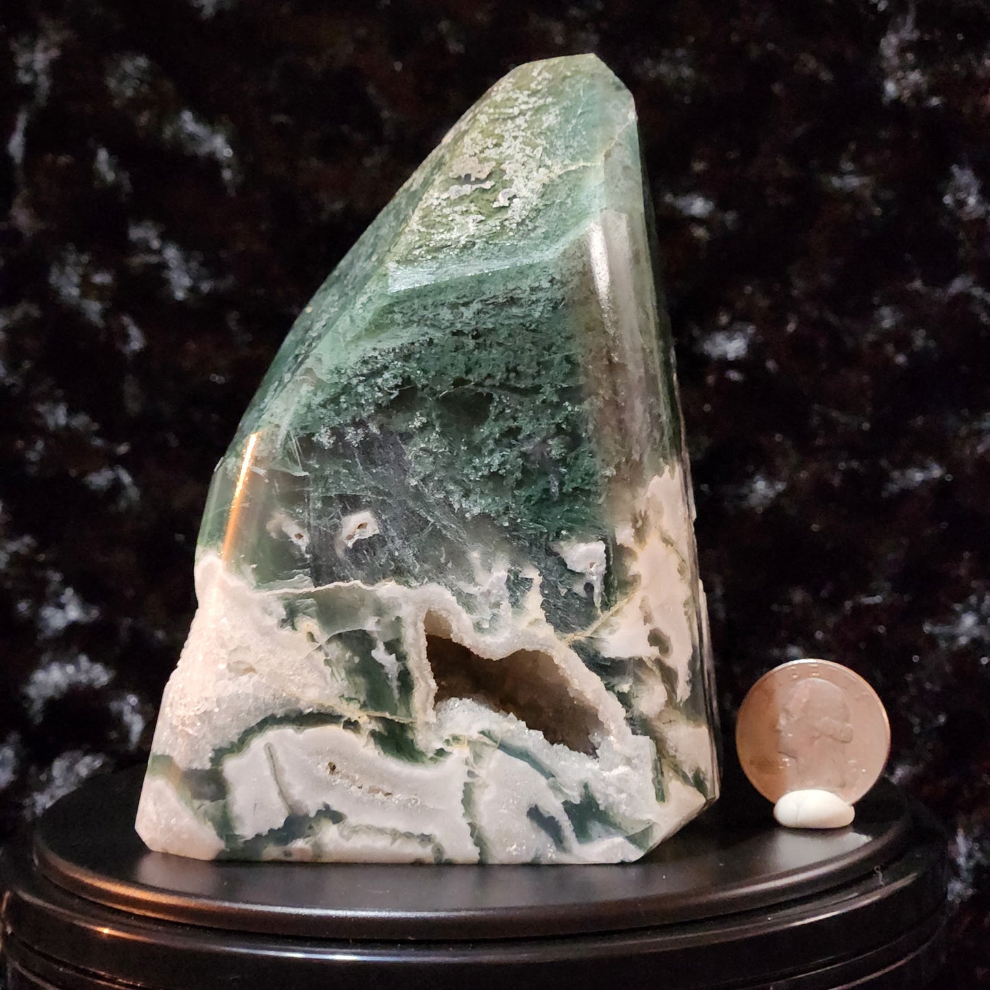 Moss Agate Freeform A - Imperfect