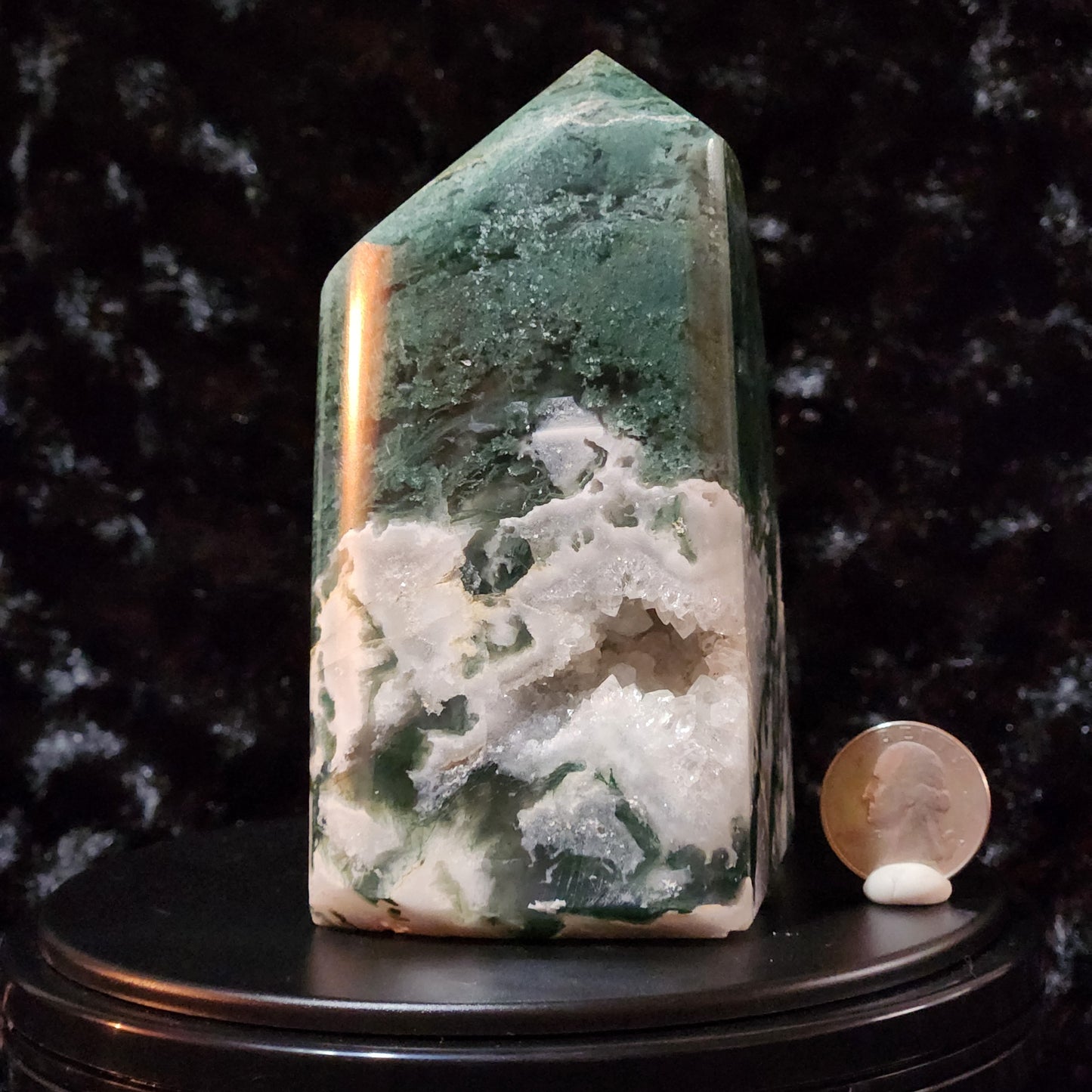 Moss Agate Freeform A - Imperfect