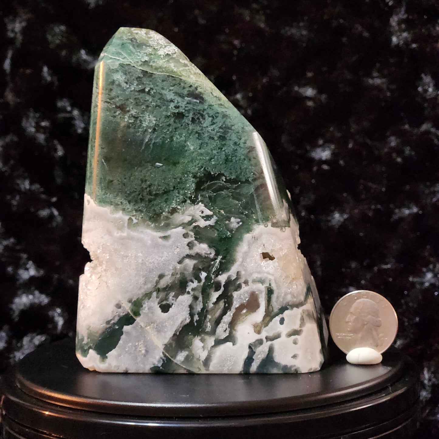 Moss Agate Freeform A - Imperfect