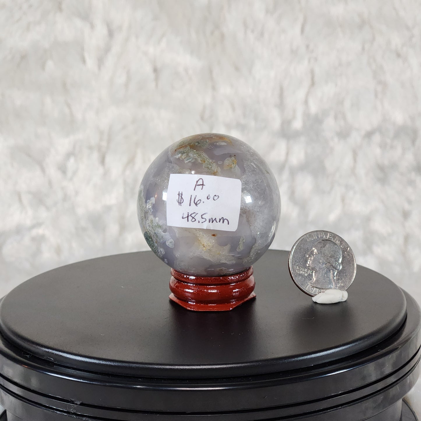 Moss Agate Sphere A