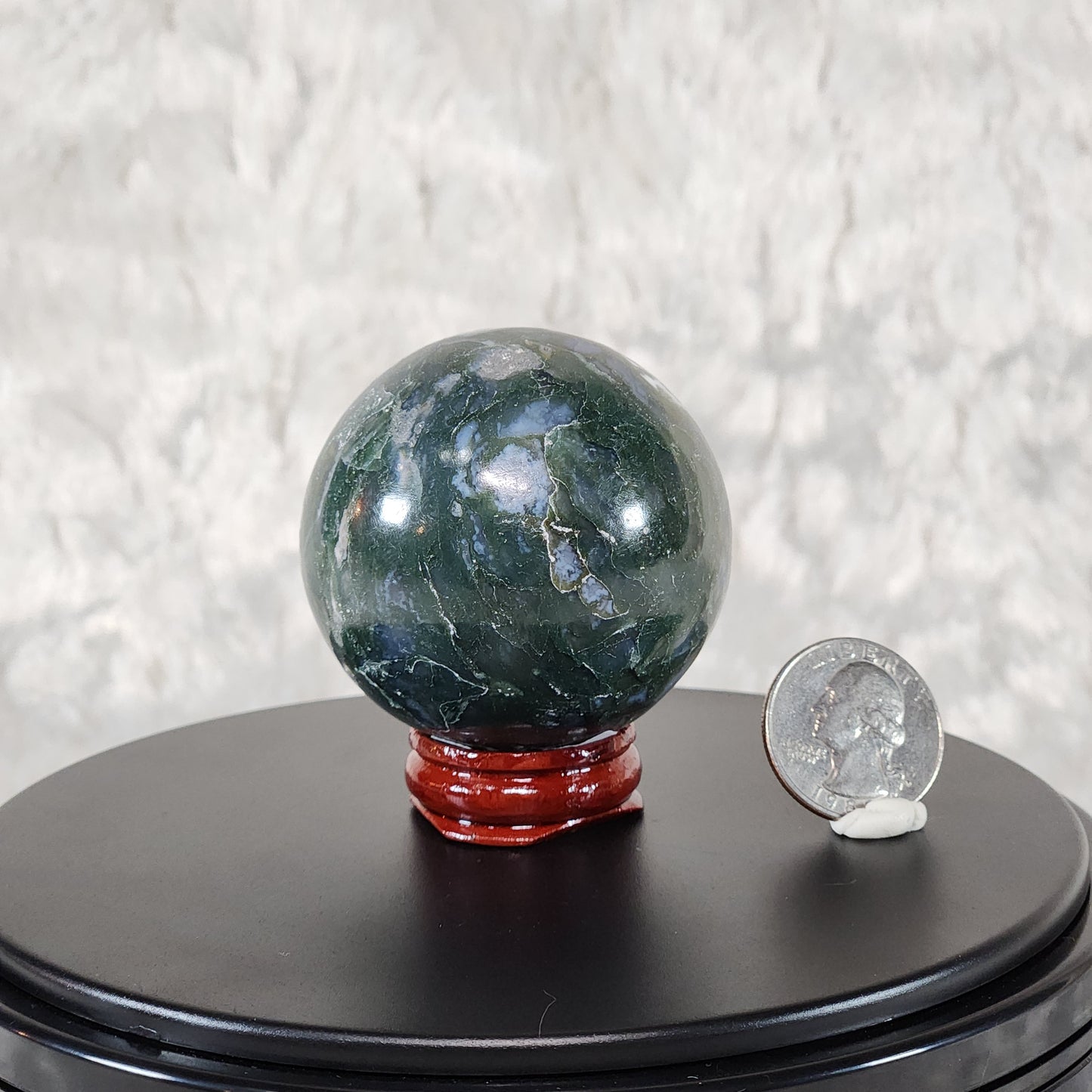 Moss Agate Sphere D