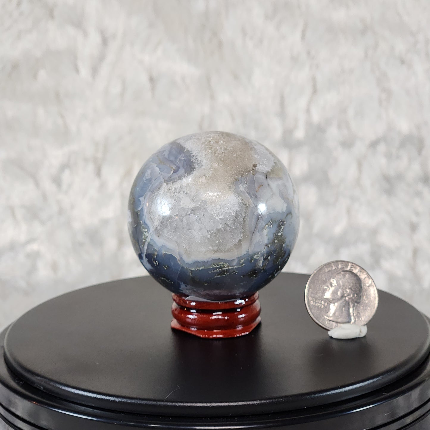 Moss Agate Sphere E