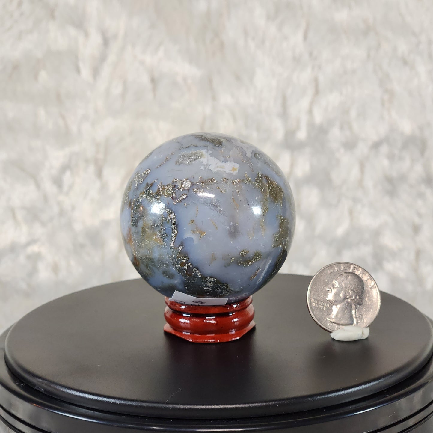 Moss Agate Sphere E