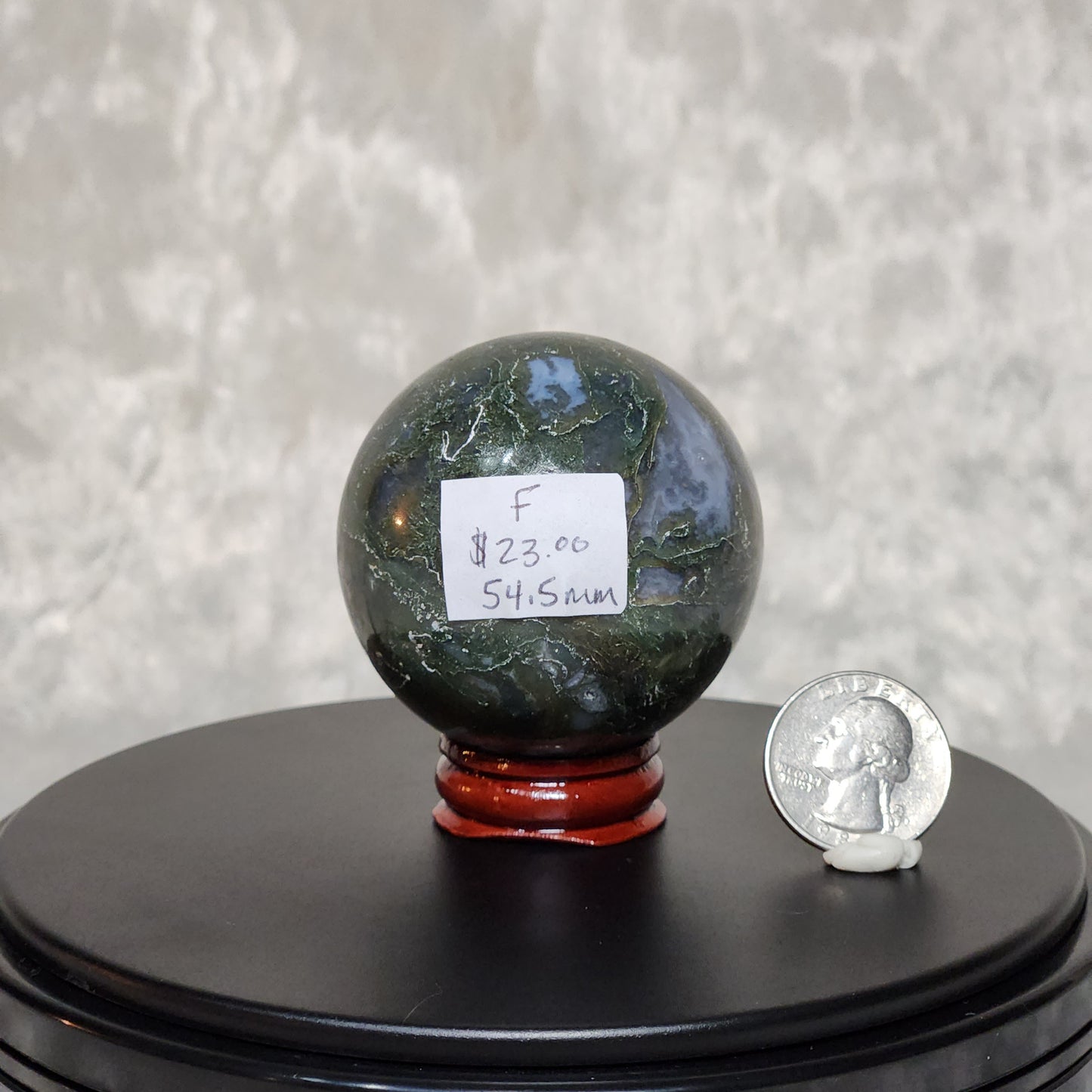 Moss Agate Sphere F