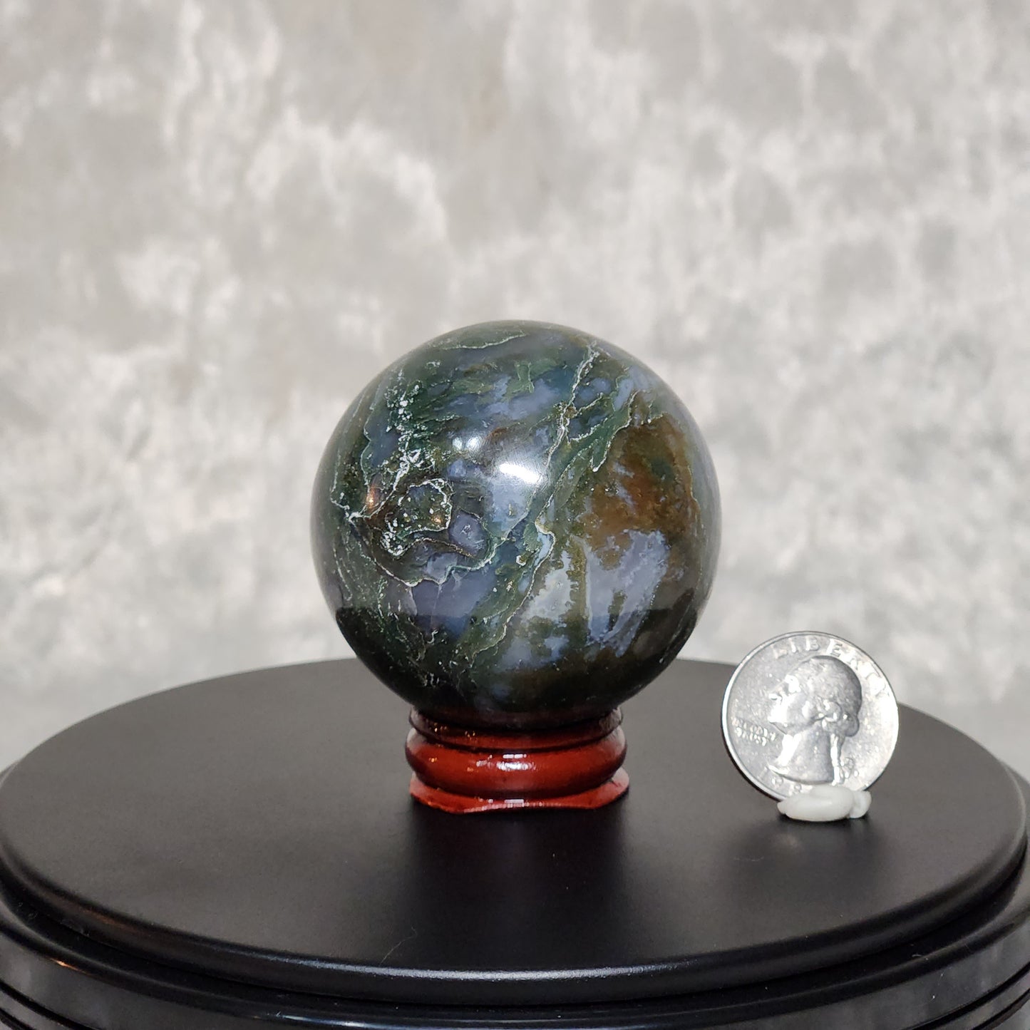 Moss Agate Sphere F