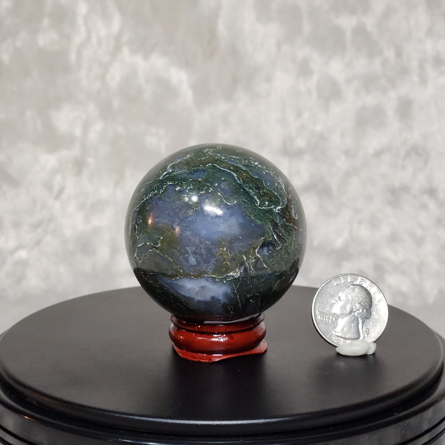 Moss Agate Sphere F