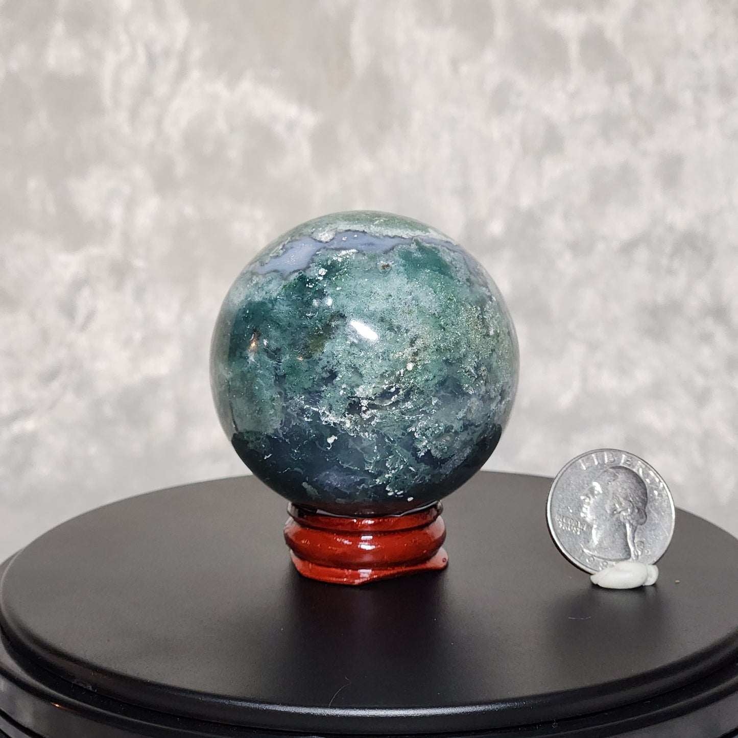 Moss Agate Sphere G