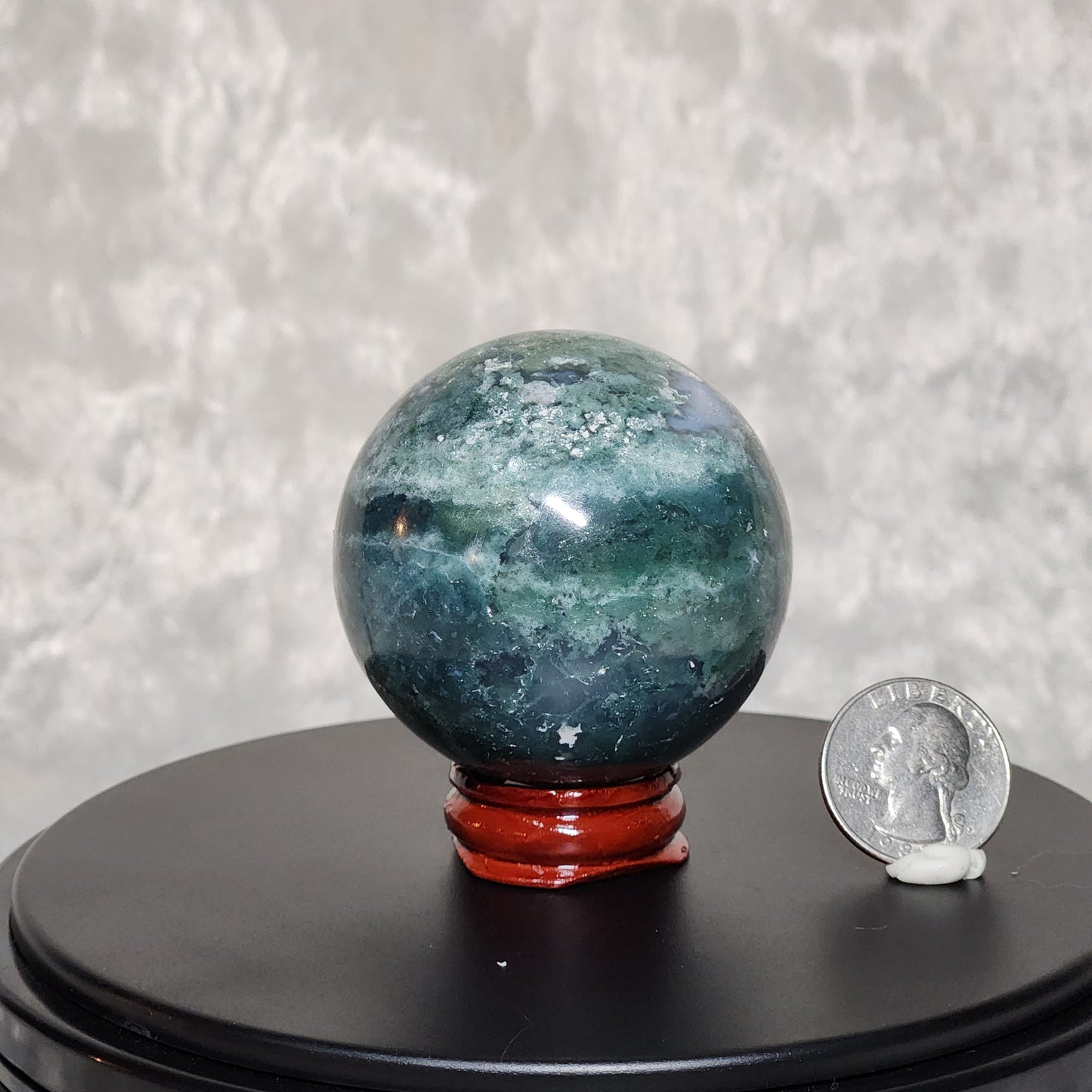 Moss Agate Sphere G