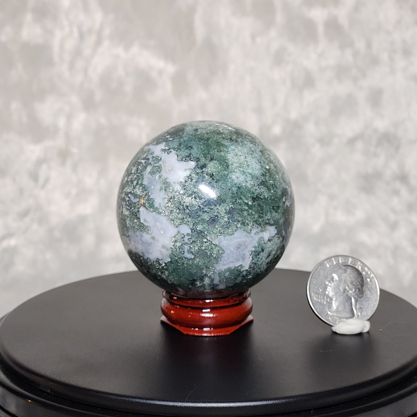 Moss Agate Sphere H