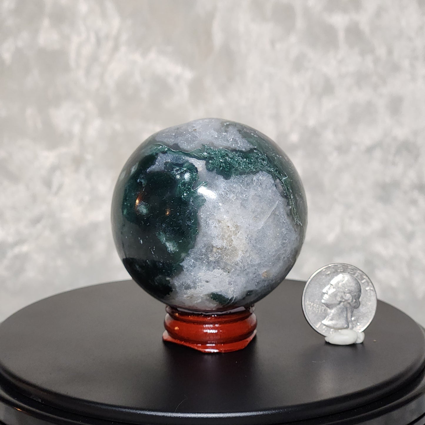 Moss Agate Sphere J