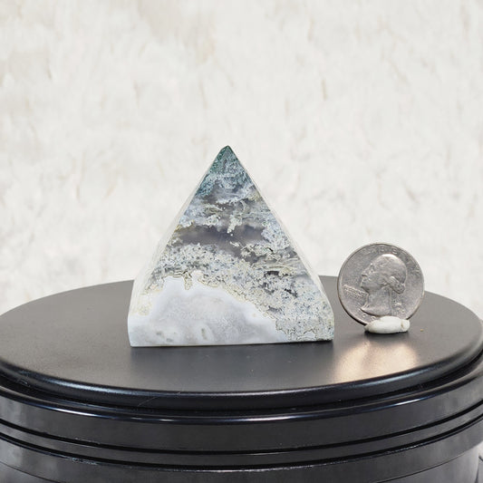 Moss Agate Pyramid B