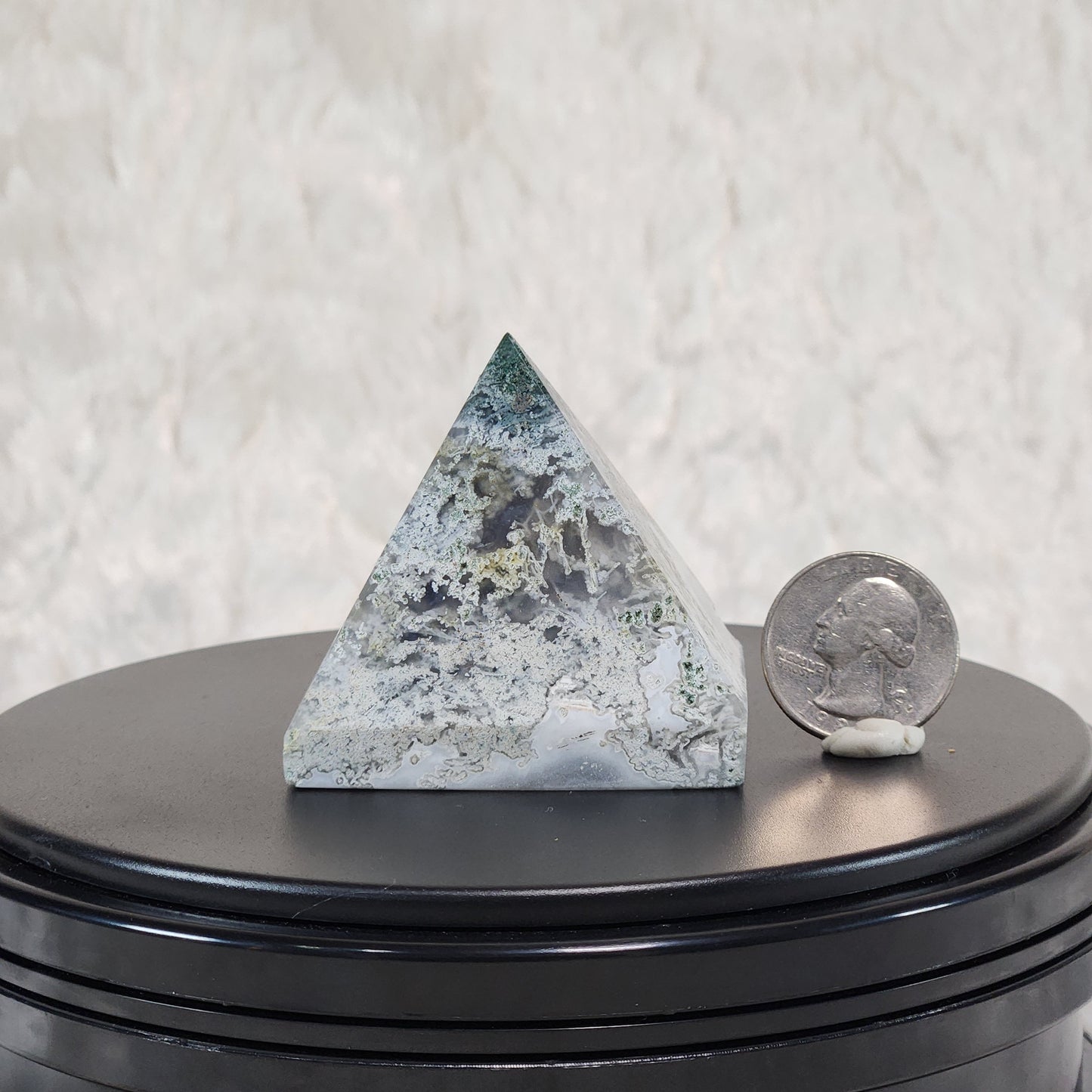 Moss Agate Pyramid B