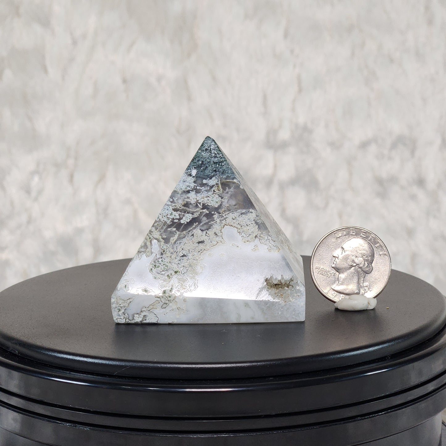 Moss Agate Pyramid B