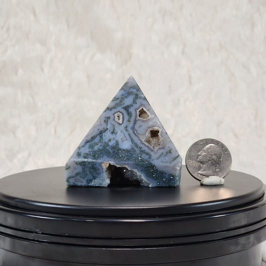 Moss Agate Pyramid E