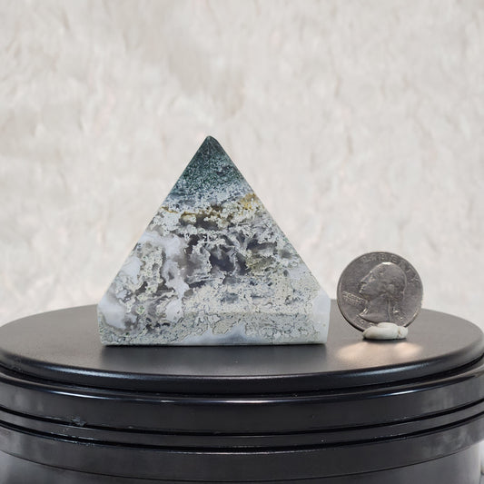 Moss Agate Pyramid F