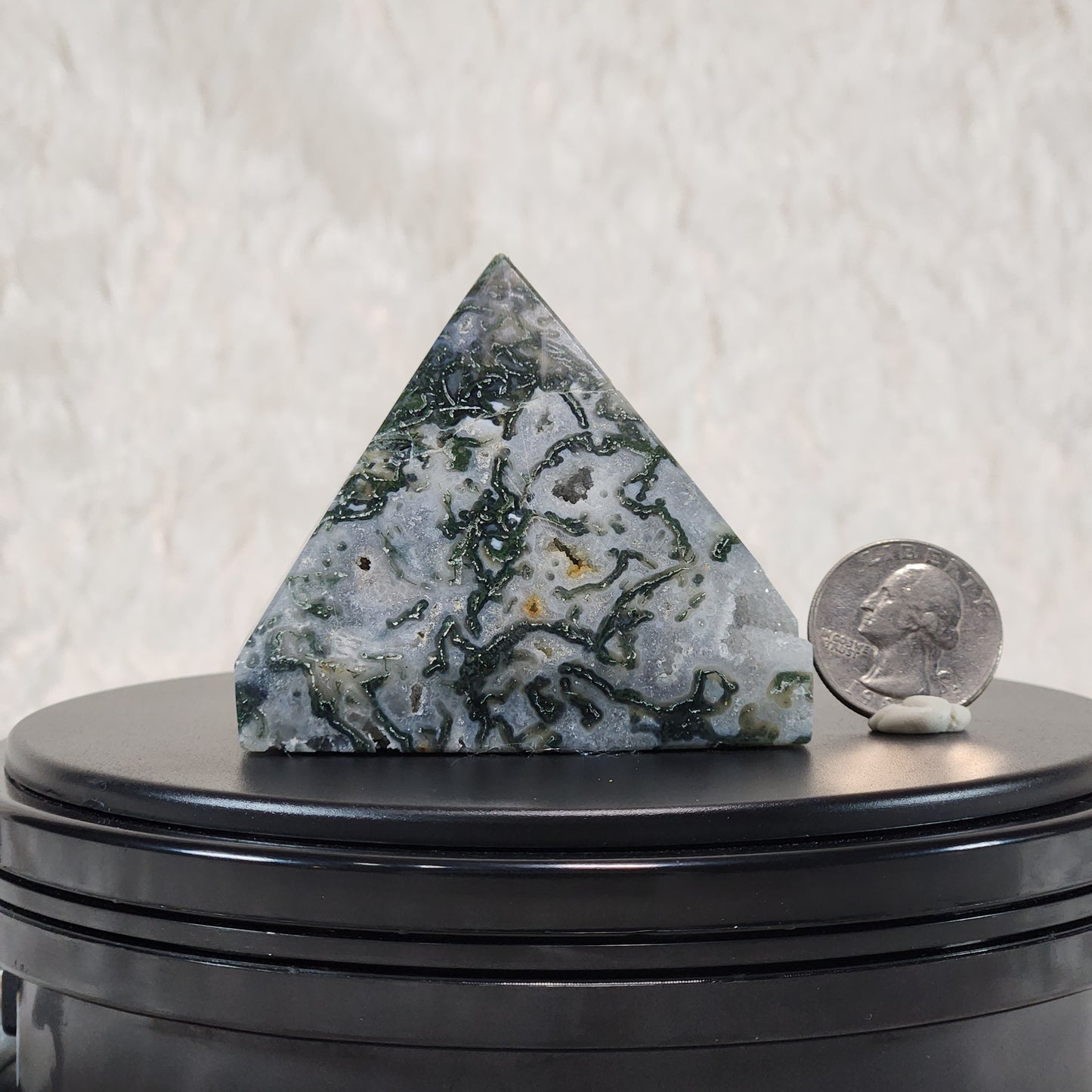 Moss Agate Pyramid G