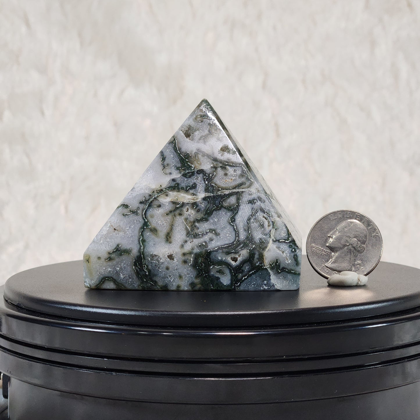 Moss Agate Pyramid G