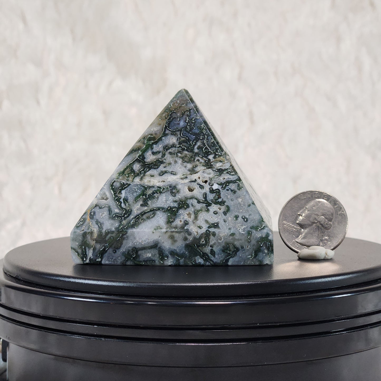 Moss Agate Pyramid G