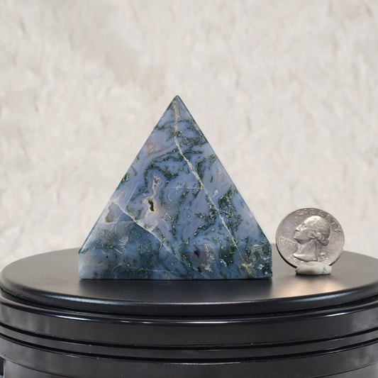 Moss Agate Pyramid H